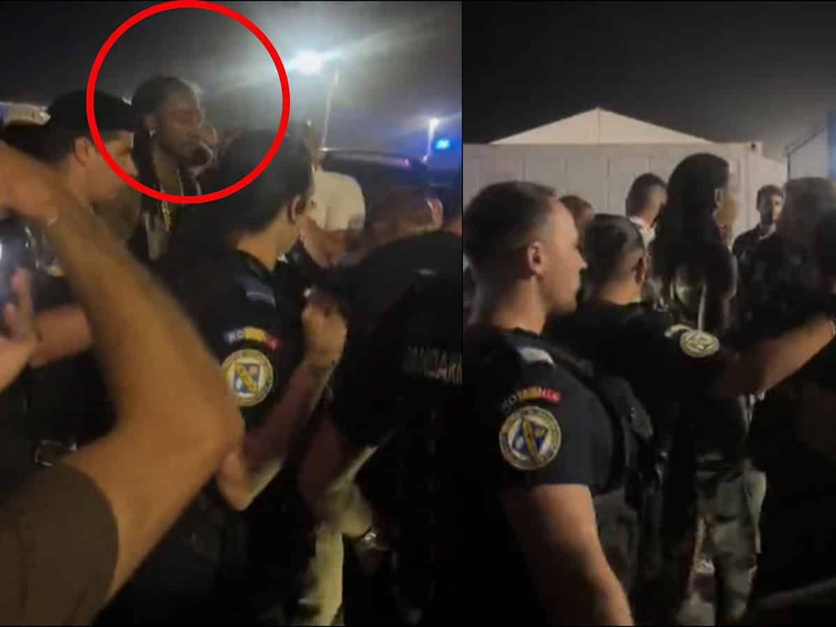 rapperul american wiz khalifa reținut de poliție după ce a fumat un marijuana la festivalul beach please din costinești (video)