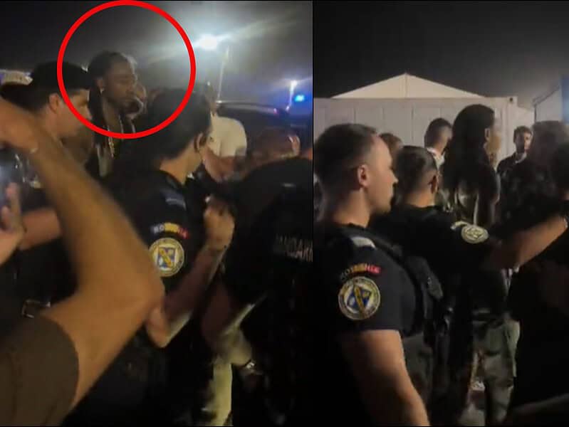 rapperul american wiz khalifa reținut de poliție după ce a fumat un marijuana la festivalul beach please din costinești (video)