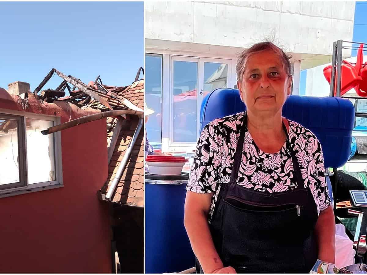 familia care și-a pierdut casa în incendiu la cașolț trece prin clipe de coșmar. „nu am putut salva nimic, e o ruină” (video foto)