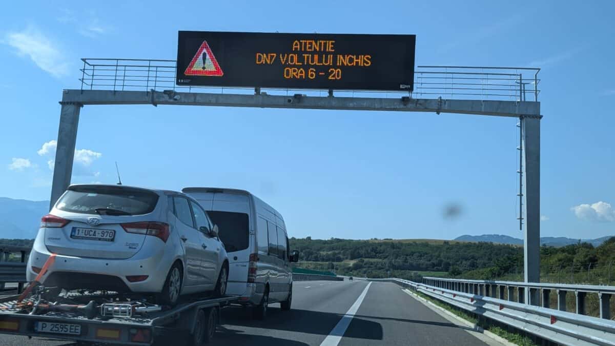 infotrafic: restricții de circulație pe drumurile din românia din cauza caniculei și a lucrărilor