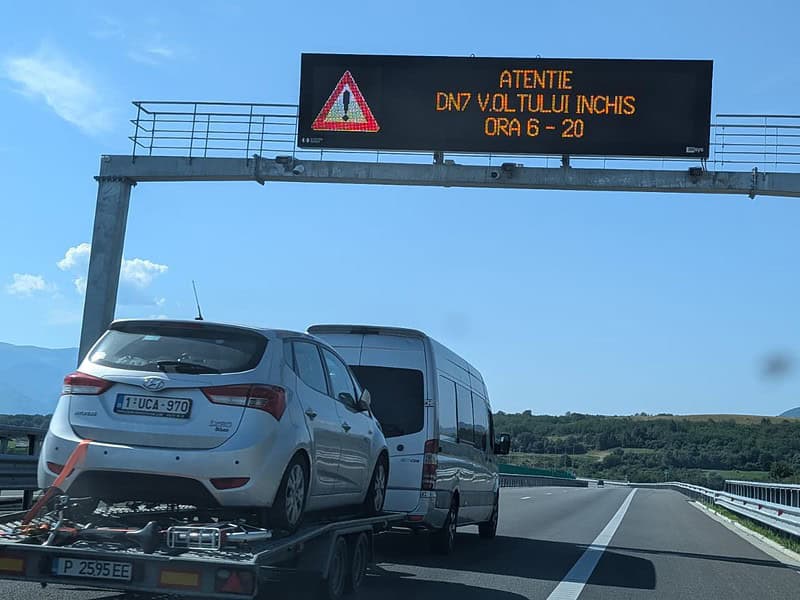 infotrafic: restricții de circulație pe drumurile din românia din cauza caniculei și a lucrărilor