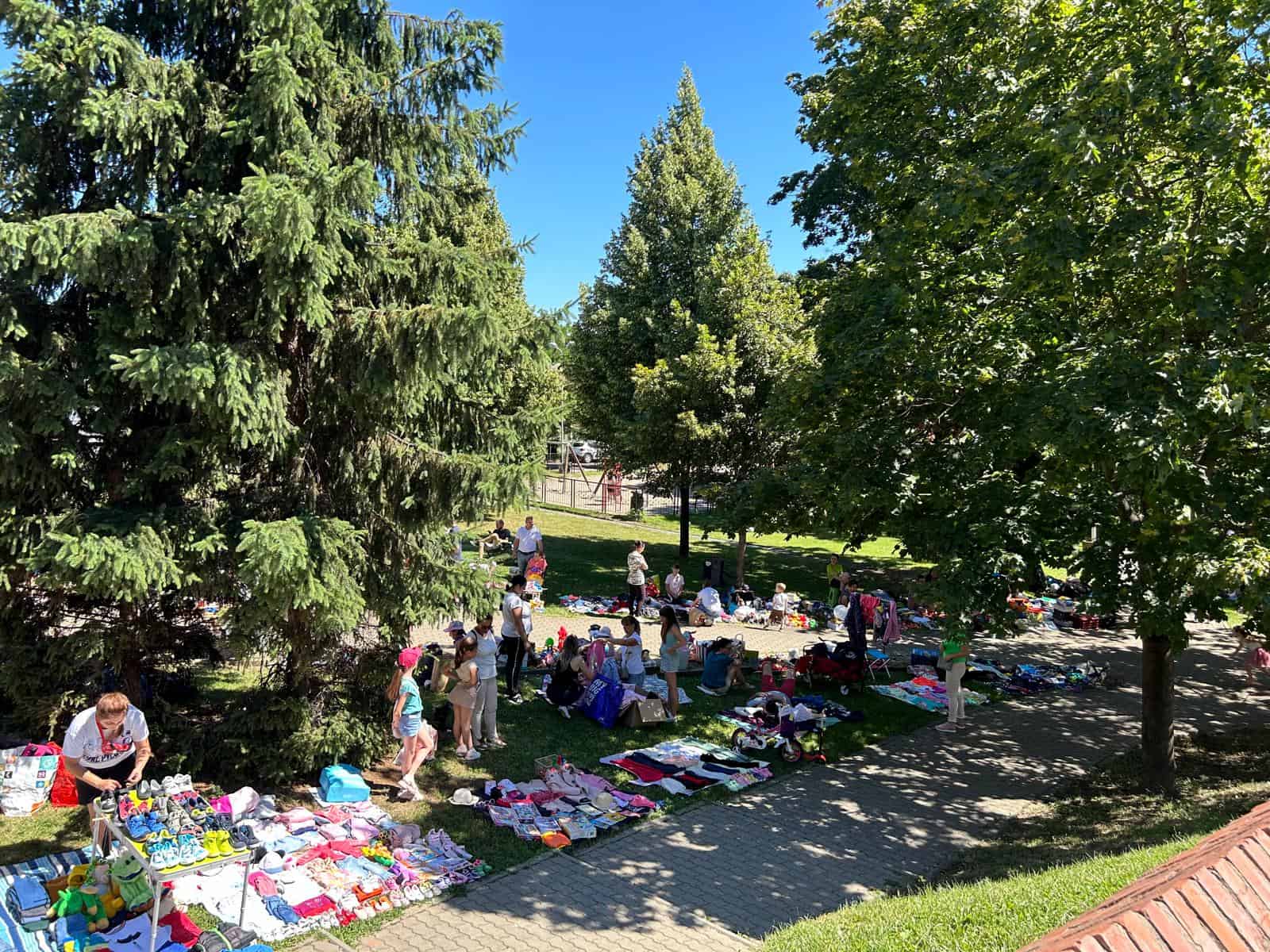 Târg de vechituri ca în Germania în Parcul Tineretului din Sibiu (foto)