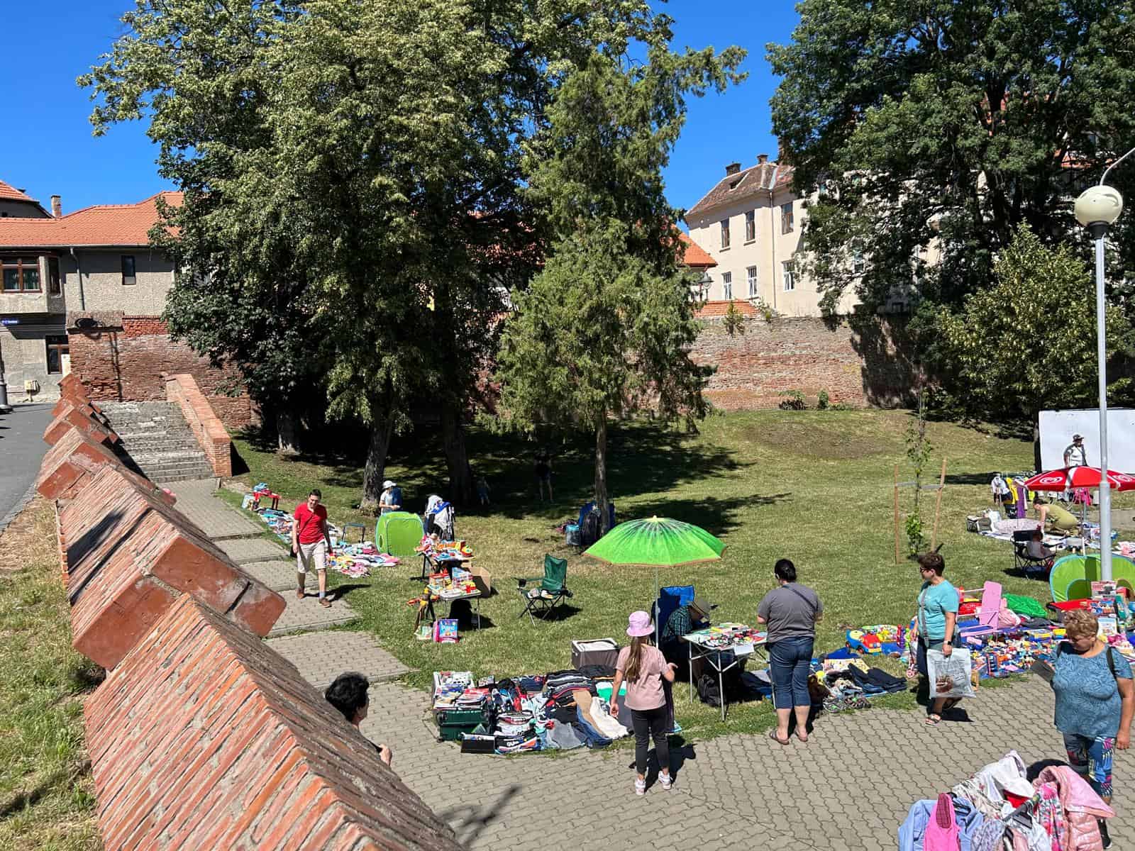 Târg de vechituri ca în Germania în Parcul Tineretului din Sibiu (foto)