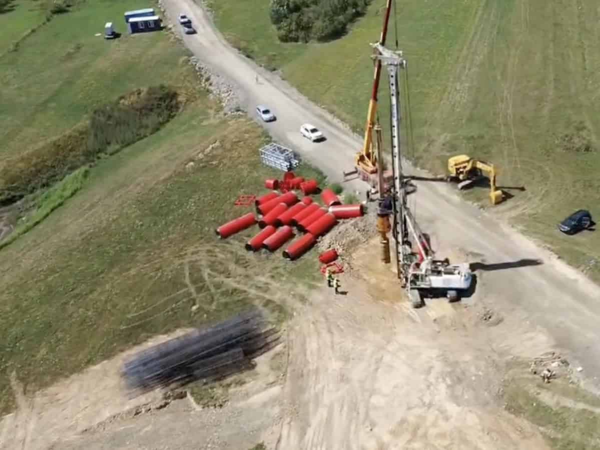 au început lucrările la viaductul boița de pe lotul 2 al autostrăzii sibiu-pitești (video)