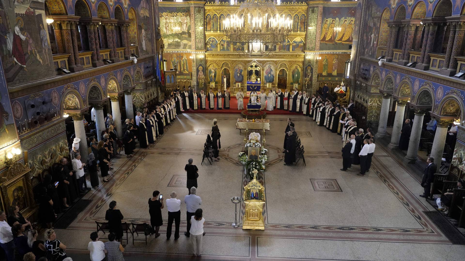 părintele dumitru abrudan, înmormântat la sibiu (foto)