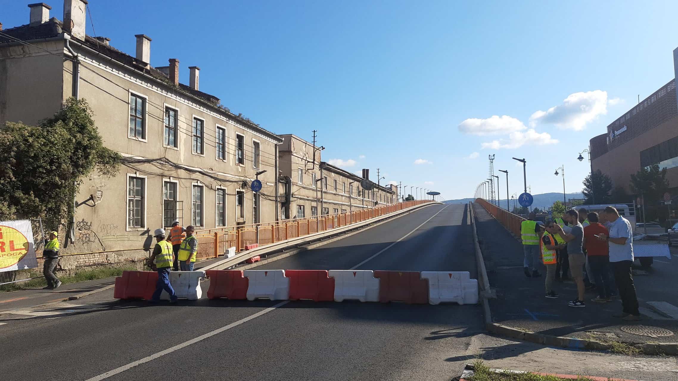 s-a închis podul gării. reparațiile vor dura 2 luni (foto video)