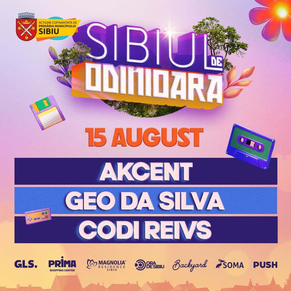 patru zile de retro festival la sibiul de odinioară. concerte cu no mercy, l.a., akcent, hara, semnal m și mulți alții în parcul tineretului!