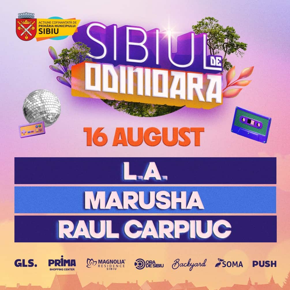 patru zile de retro festival la sibiul de odinioară. concerte cu no mercy, l.a., akcent, hara, semnal m și mulți alții în parcul tineretului!