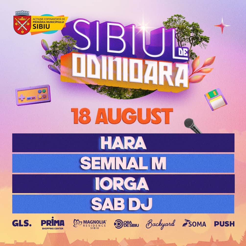 patru zile de retro festival la sibiul de odinioară. concerte cu no mercy, l.a., akcent, hara, semnal m și mulți alții în parcul tineretului!