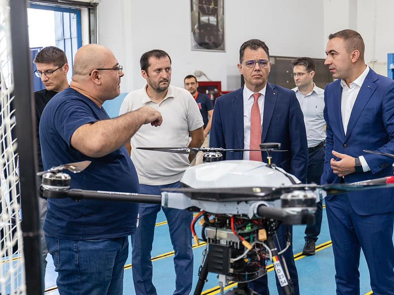 dronă proiectată şi produsă integral în românia. proiectul este aproape gata