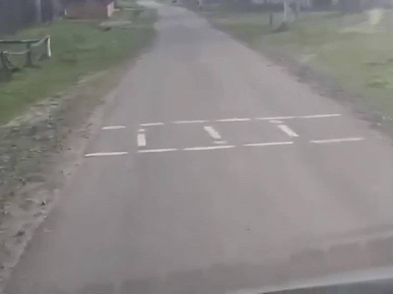 minunile sibiului la concurență cu cele din caracal. un localnic din țichindeal și-a făcut o trecere de pietoni în fața porții. are și o explicație (video)