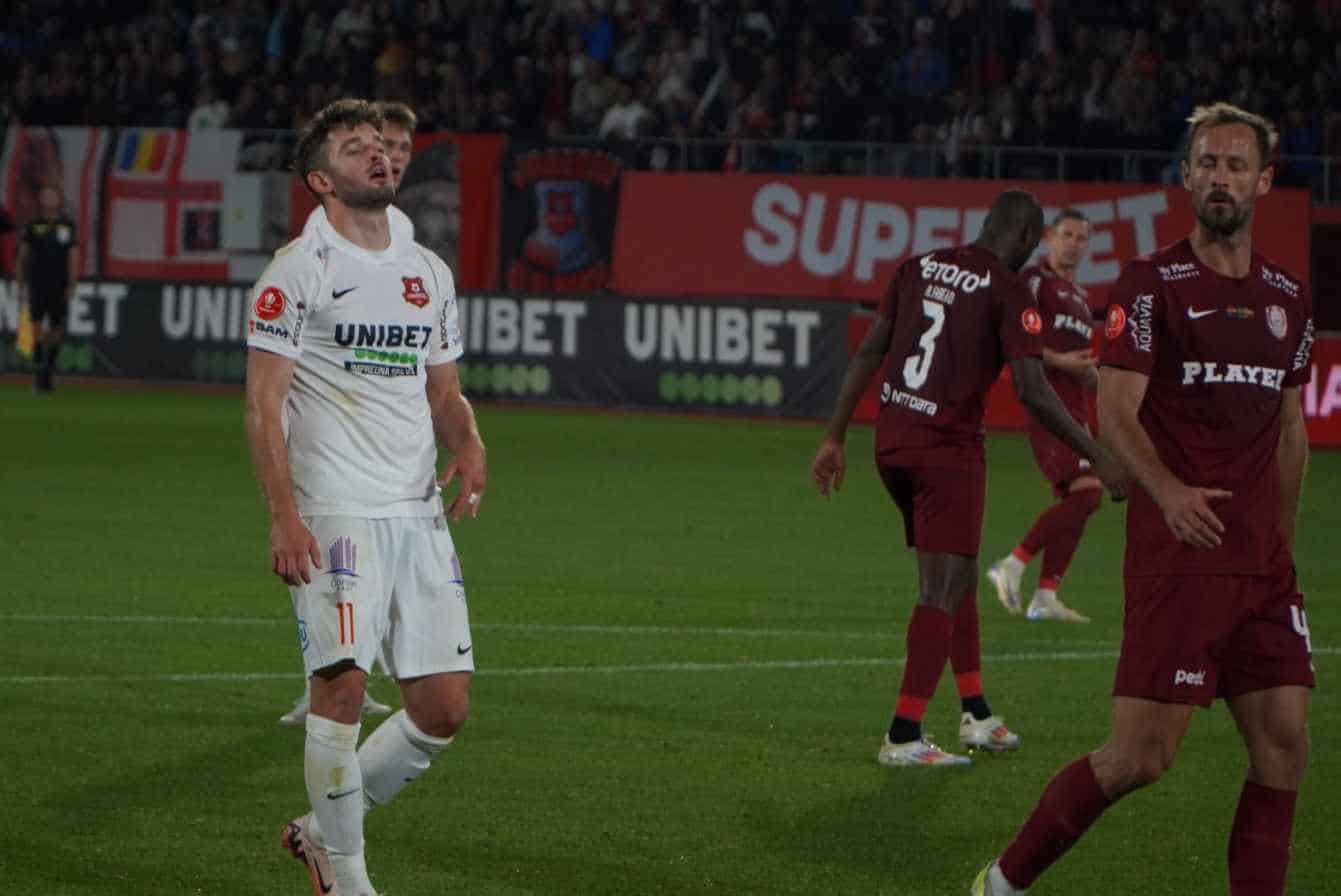 Sibiul, greu de învins acasă. A remizat și cu CFR Cluj (video foto)