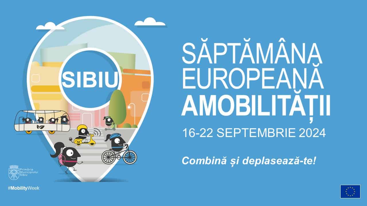 Activități inedite făcute de Primărie în weekendul Săptămânii Europene a Mobilității la Sibiu