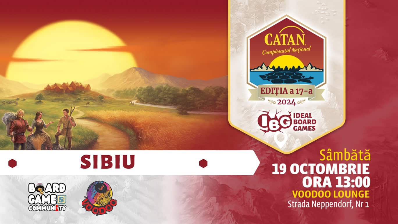 Sibienii invitați la etapa locală a campionatului național de catan