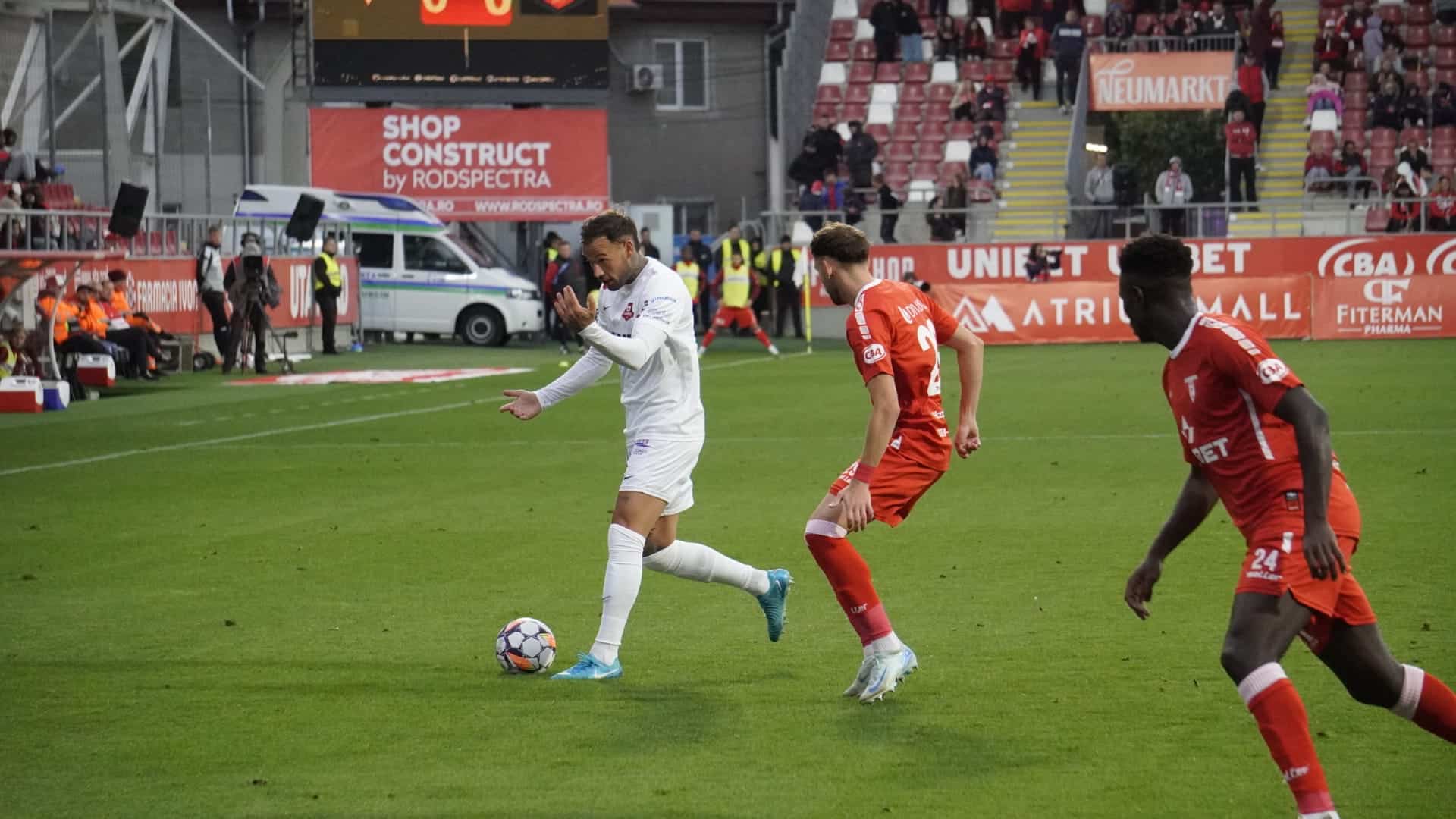 Remiză pentru FC Hermannstadt la Arad. Sibiul a dominat clar meciul (video foto)