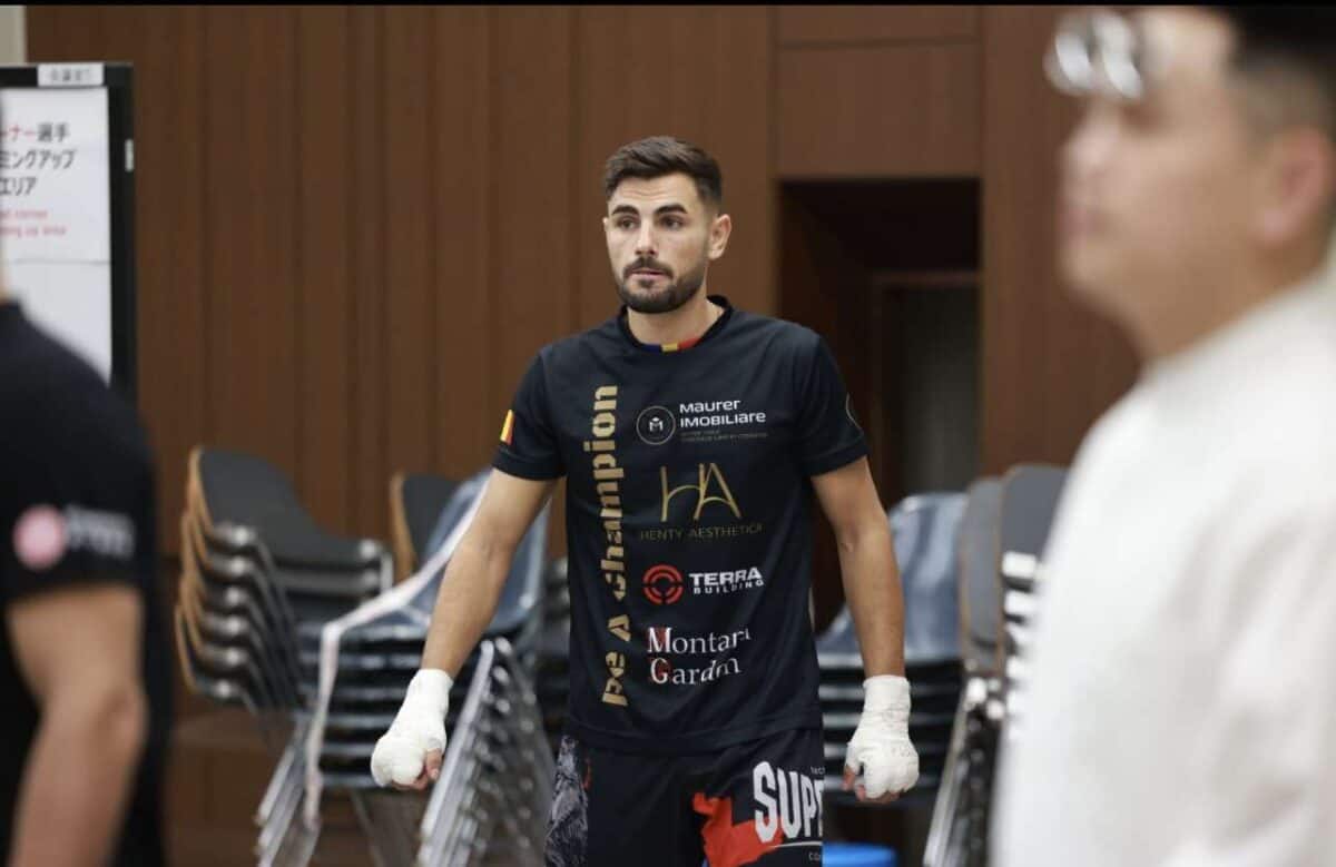 Sibianul Ionuț Popa, stopat de o accidentare în semifinala K-1 World Max 2024