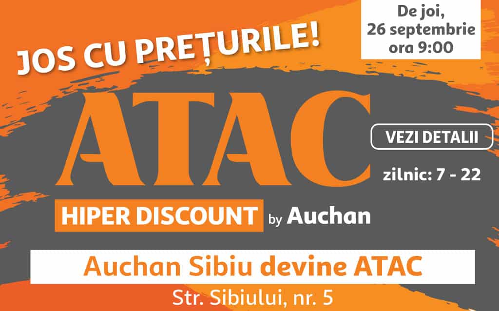 jos cu prețurile! se deschide atac în locul auchan sibiu