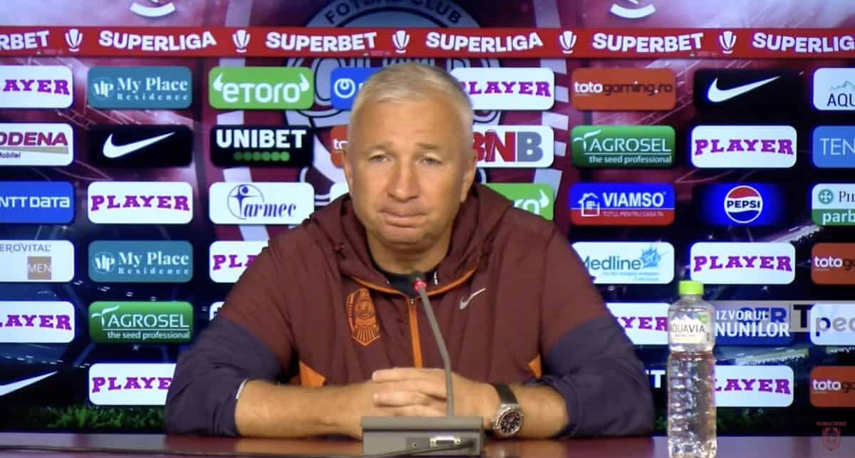 Dan Petrescu ”periază” pe FC Hermannstadt inainte de meciul de sâmbătă. ”Sibiul e cea mai bună echipă din România” (video)