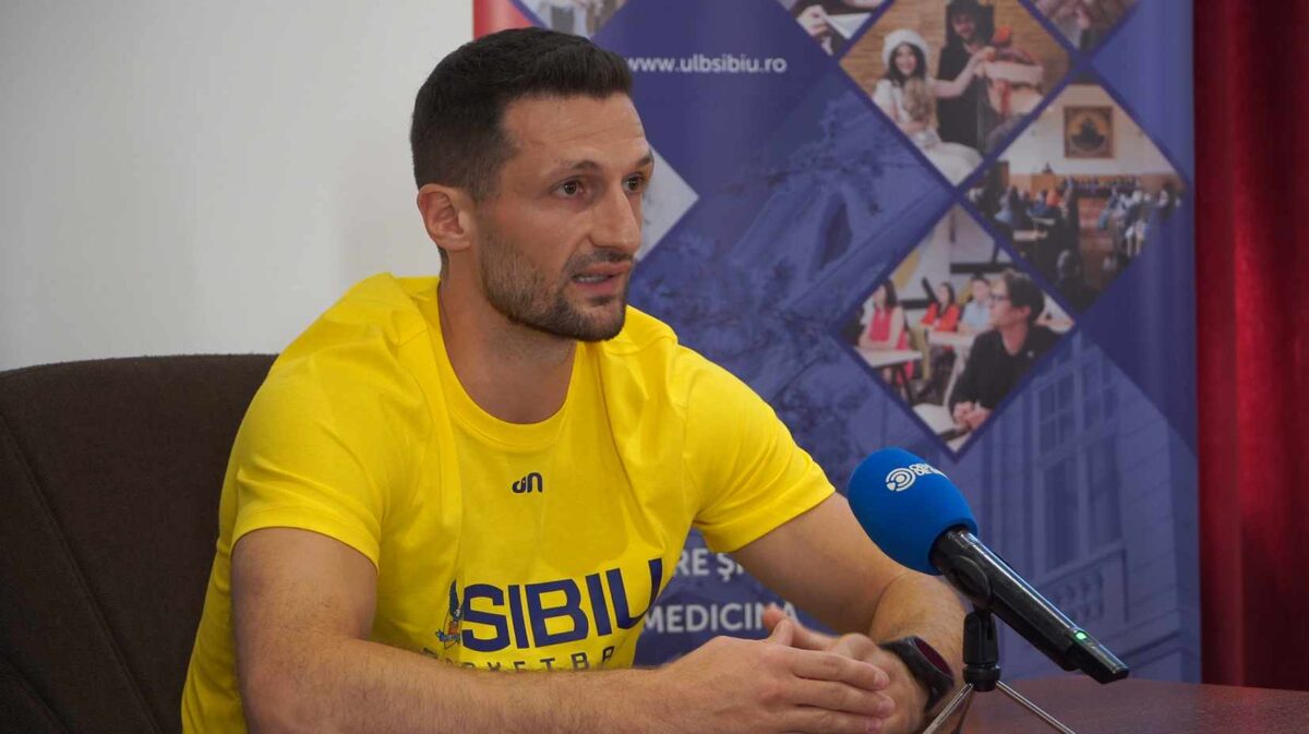 Căpitanul CSU Sibiu a găsit marele minus al echipei. ”Se vede la fiecare antrenament și joc” (video)