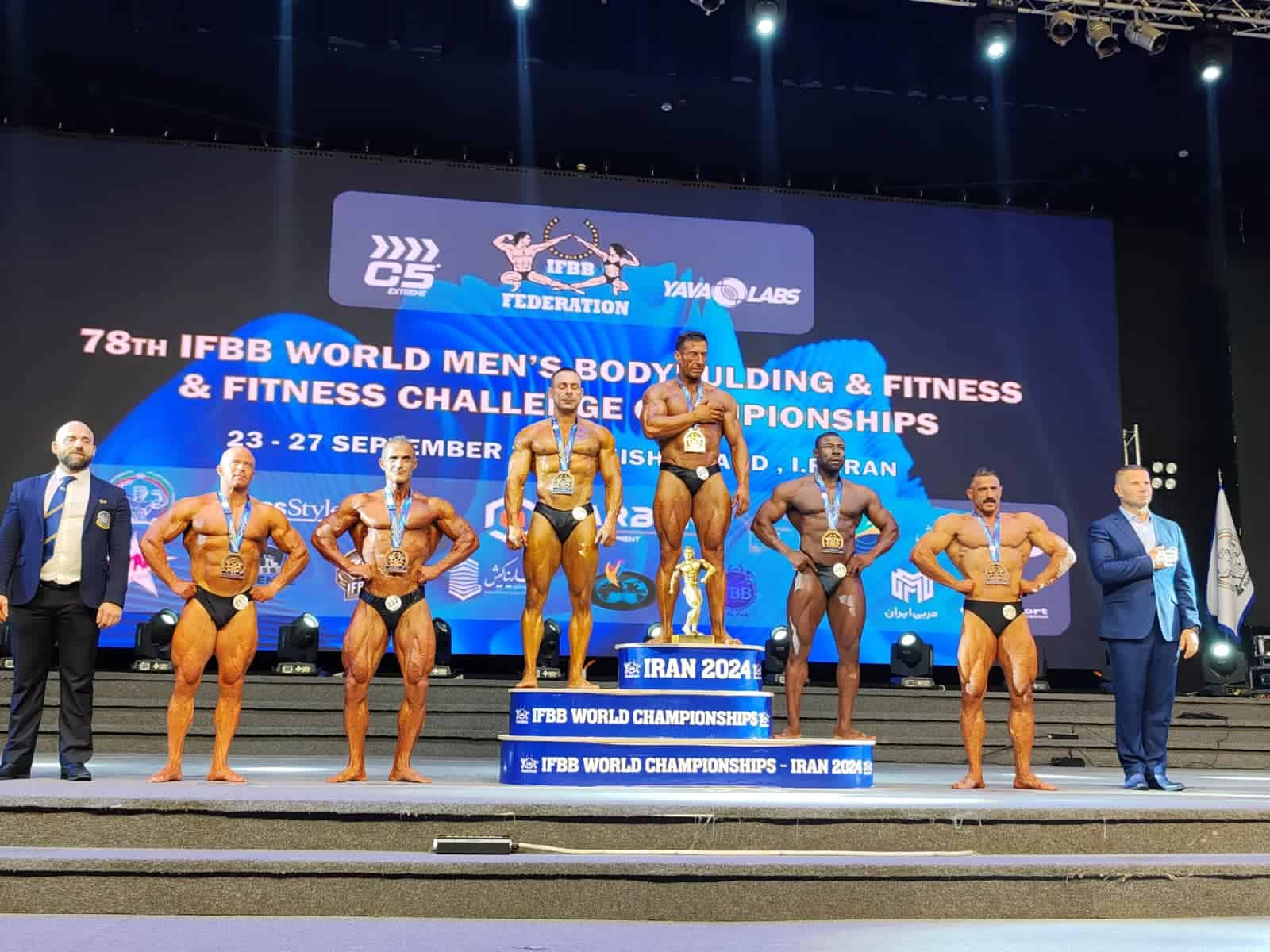 Sibianul Marcel Manea a ieșit din nou campion mondial la Culturism și Fitness. A luat medalia de aur în Iran (video)