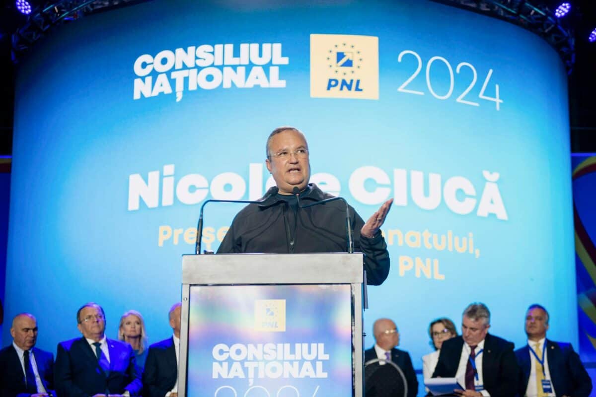 Nicolae Ciucă, desemnat candidatul PNL la prezidențiale: Voi fi în slujba țării, în slujba românilor (C.P)