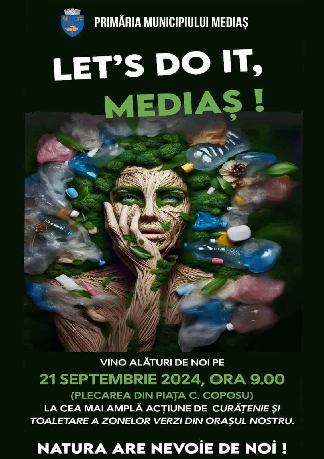 Primăria Mediaș participă din nou la „Let’s Do It, România” (video)