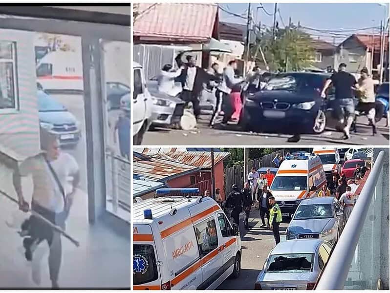 bătaie între două clanuri în capitală. au intervenit peste 400 de polițiști și jandarmi (video)