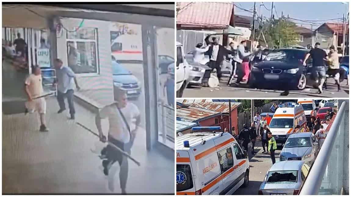 Bătaie între două clanuri în Capitală. Au intervenit peste 400 de polițiști și jandarmi (video)