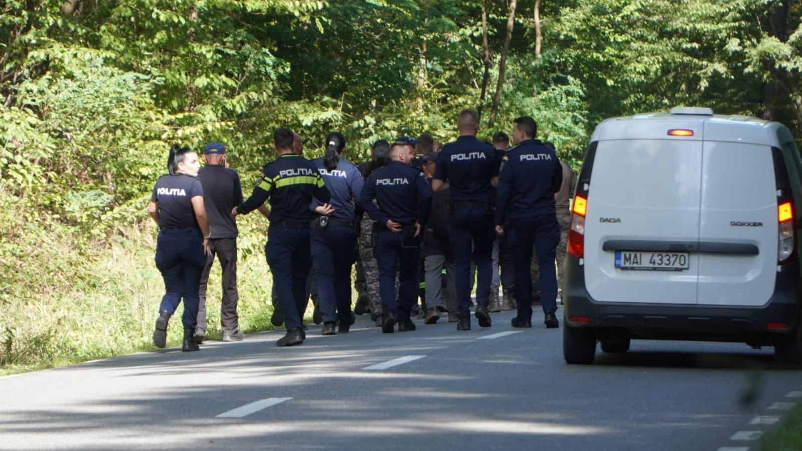 Bărbatul dispărut în pădure la Cisnădioara e de negăsit. Zeci de polițiști și jandarmi au împânzit zona (video, foto)