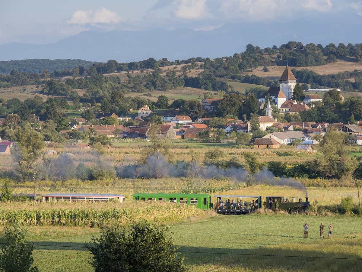 Zilele mocăniței, în weekend la Sibiu. Locomotiva cu abur, scoasă la defilare