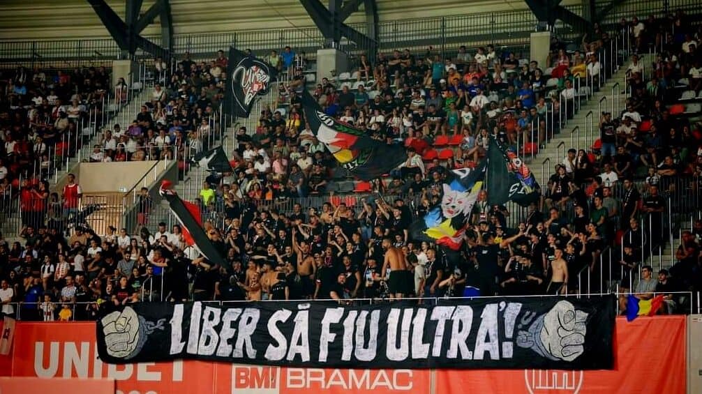 Peluza Nord organizează deplasarea fanilor sibieni la meciul UTA - FC Hermannstadt