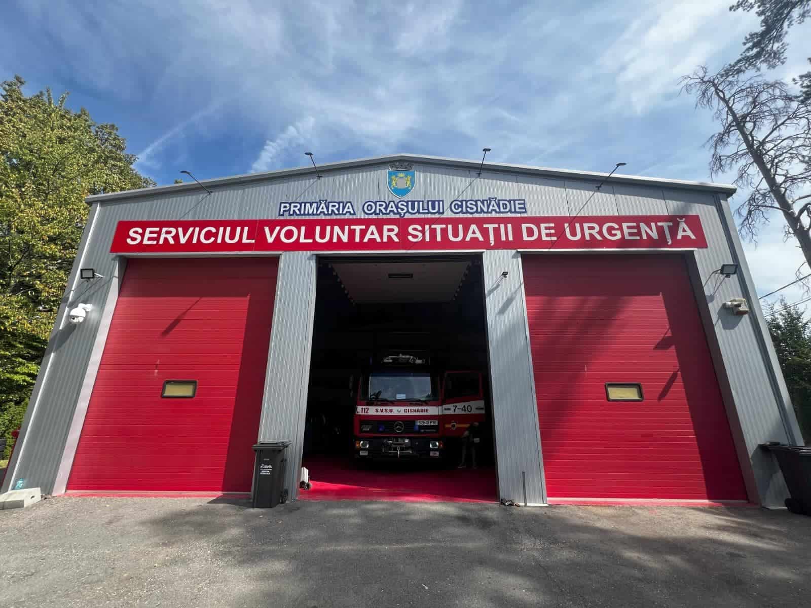 Cisnădie are una dintre cele mai vechi formațiuni de pompieri voluntari din România (foto)