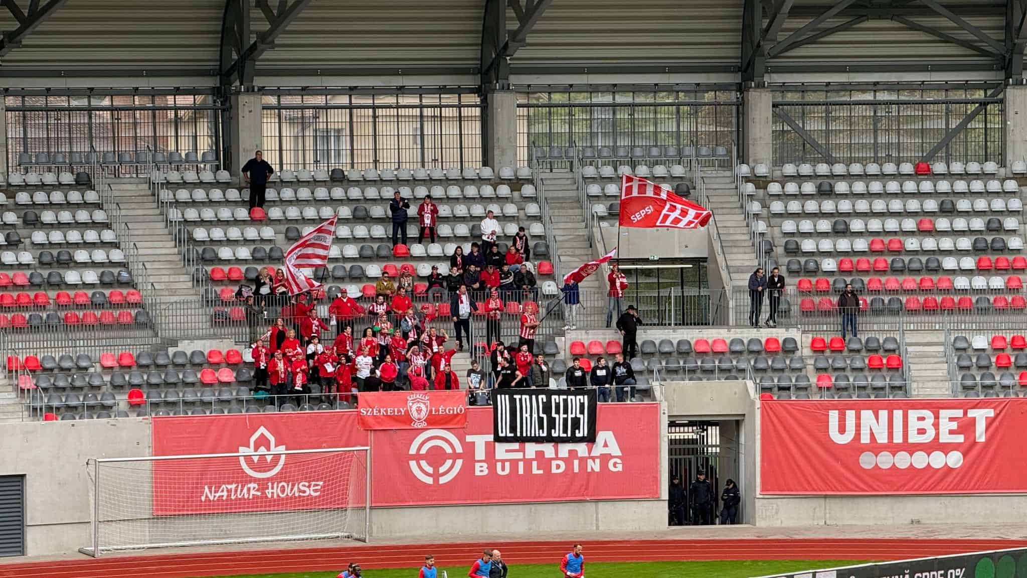 FC Hermannstadt umilită pe “Municipal”. Sibiu a pierdut la scor cu Sepsi (video foto)