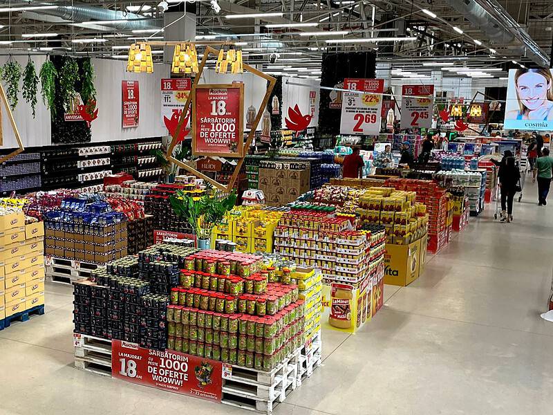 auchan sărbătorește 18 ani de activitate cu peste 1.000 de oferte și reduceri fantastice! descoperă ofertele de neratat din atac hiper discount by auchan!