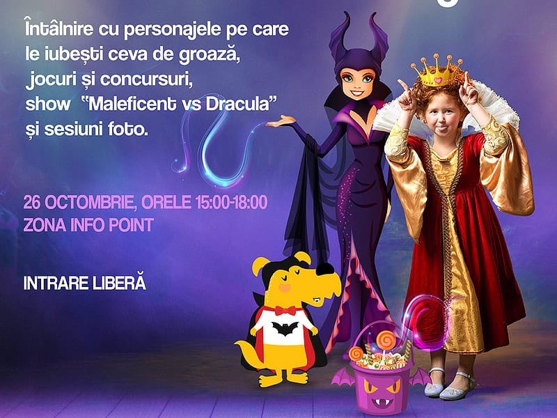 shopping city sibiu dă startul distracției de halloween cu o petrecere și un târg tematic