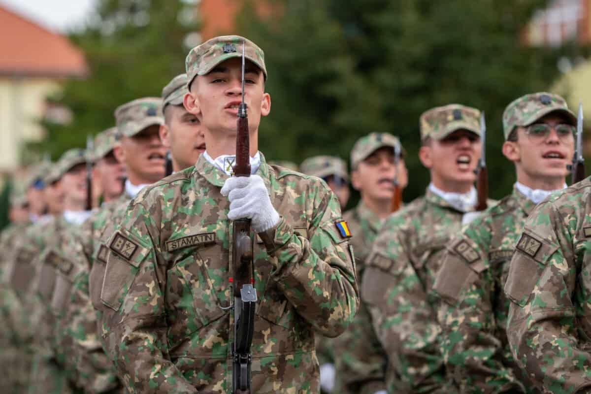 aproape 340 de studenți depun jurământului militar la academia forţelor terestre „nicolae bălcescu” din sibiu