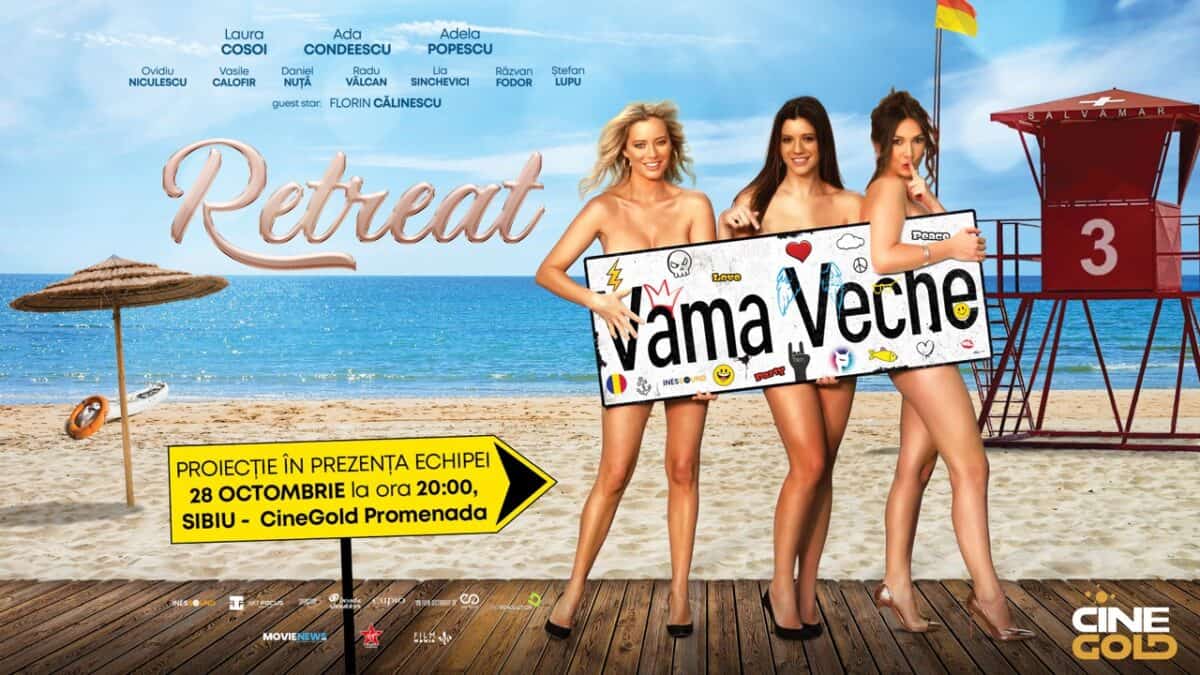 actorii din filmul „retreat vama veche” se întâlnesc cu fanii din sibiu la cine gold pe 28 octombrie