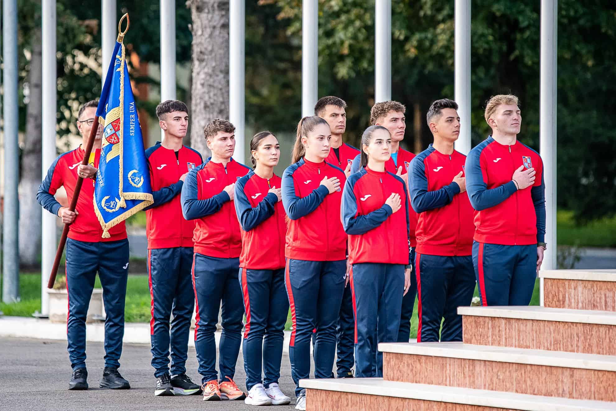 Studenți de la AFT Sibiu pe traseul albastru al Ștafetei Veteranilor (foto)