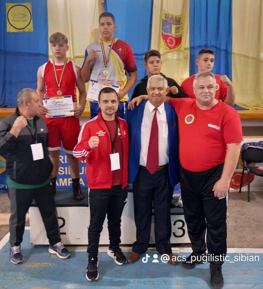 un boxer de la acs pugilistic sibian a devenit campion național de cadeți (video foto)