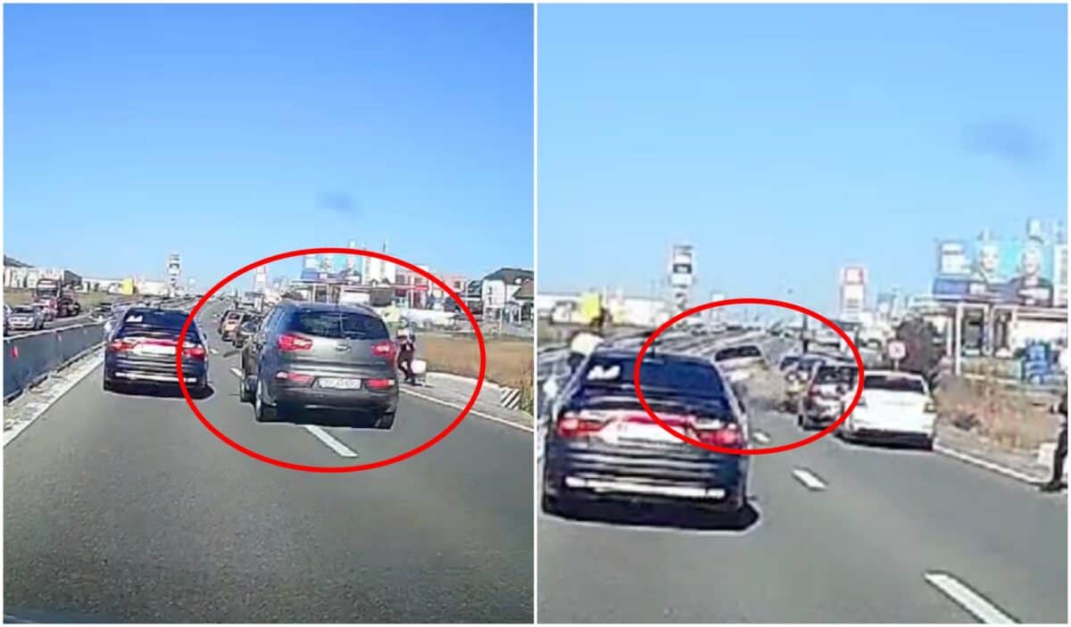 momentul accidentului produs de elvețianul drogat, filmat de o cameră de bord. au fost sau nu folosiți ca „scuturi umane” șoferii opriți în trafic? (video)