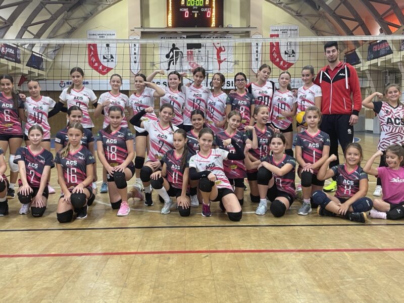 Victorii pe linie pentru ACS Champions Sibiu la turneul U13 (foto)