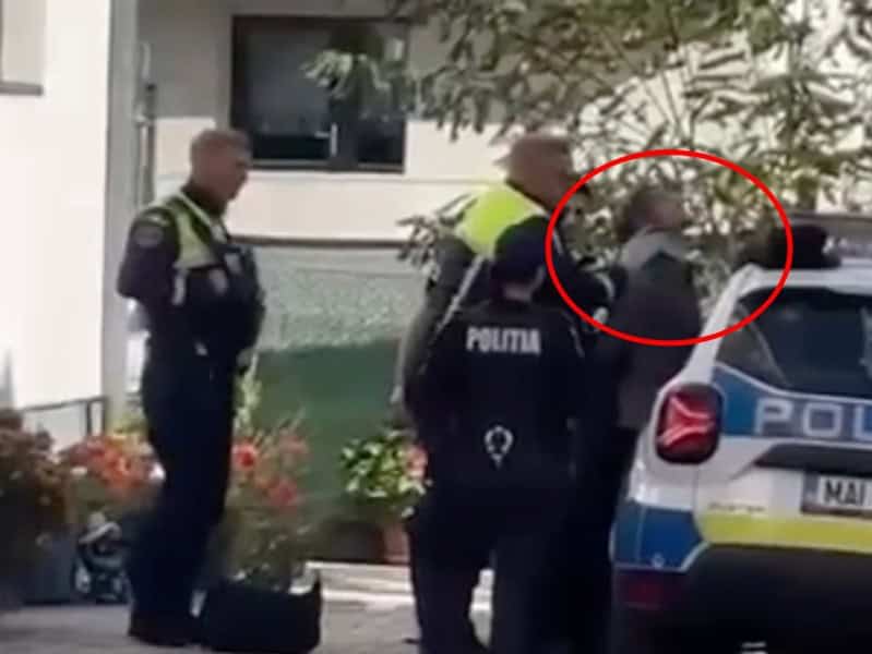 filmul urmăririi elvețianului care se crede urmașul lui dracula. de ce nu au folosit polițiștii sibieni armele din dotare (video)