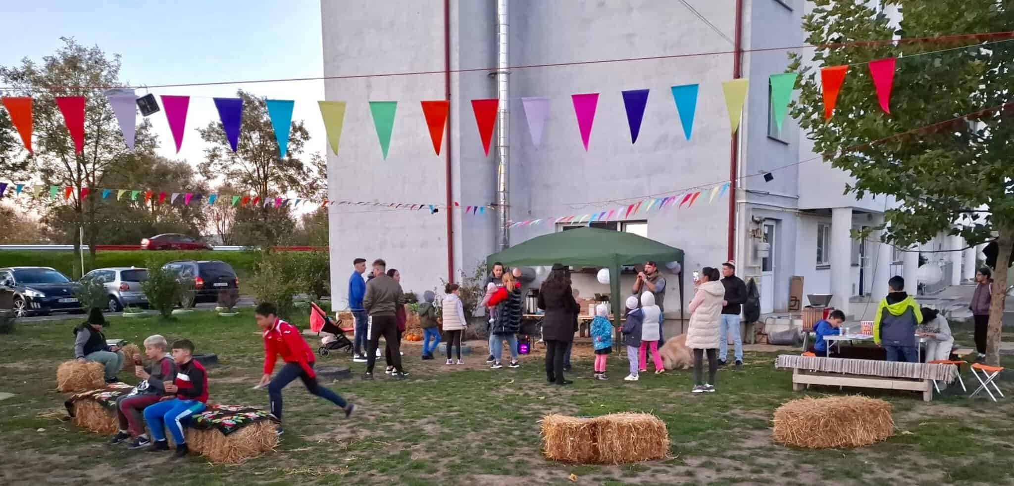 festivalul recoltei între blocuri la sibiu cu must proaspăt și prăjituri de casă (foto)