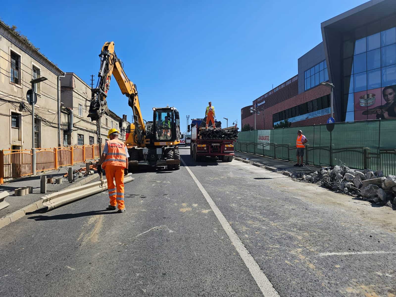 Vineri se redeschide traficul pe Podul Gării. Lucrările vor mai dura o lună (foto)