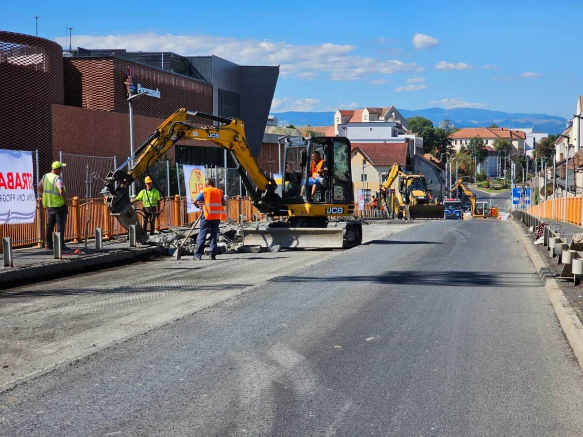 Vineri se redeschide traficul pe Podul Gării. Lucrările vor mai dura o lună (foto)