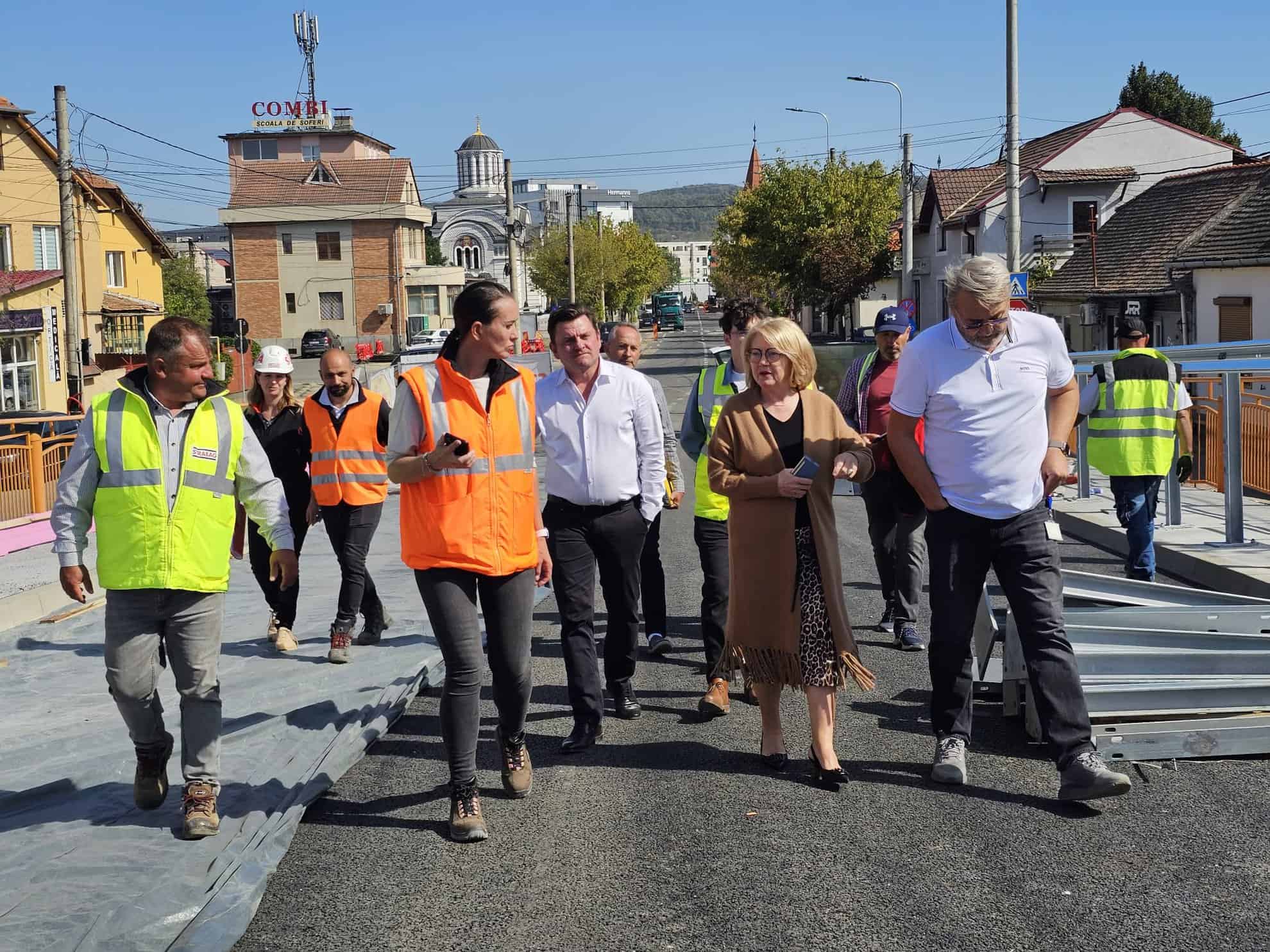 Vineri se redeschide traficul pe Podul Gării. Lucrările vor mai dura o lună (foto)