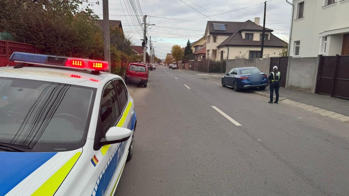 sibienii care parchează neregulamentar, în vizorul poliției. zeci de șoferi amendați (foto)