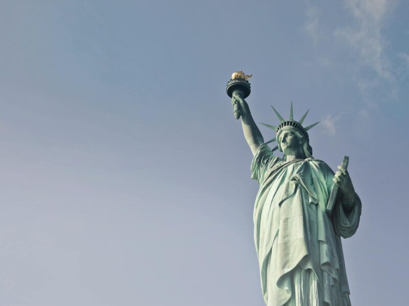 statute of liberty at daytime