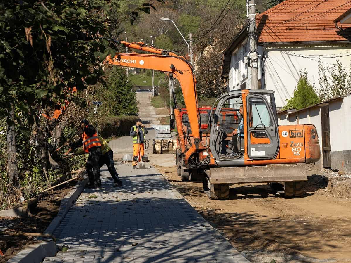 O stradă din cartierul Gura Câmpului din Mediaș va fi modernizată (foto, video)