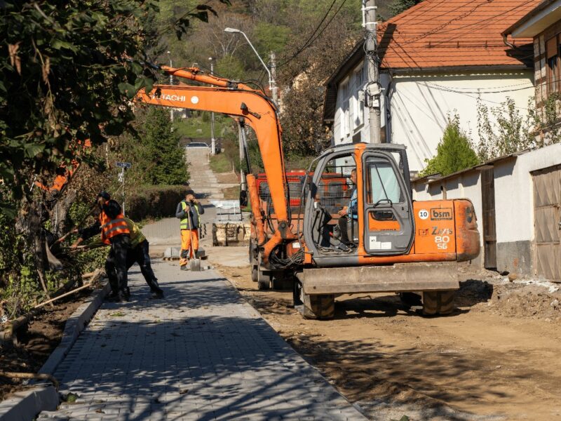 o stradă din cartierul gura câmpului din mediaș va fi modernizată (foto, video)